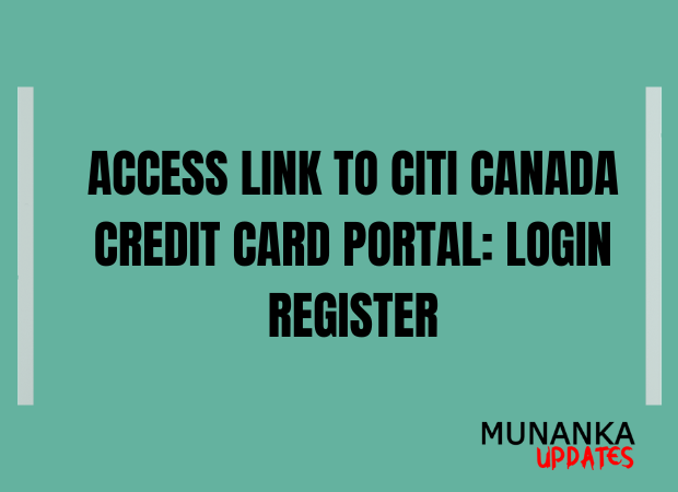 Citi Canada Credit Card Portal