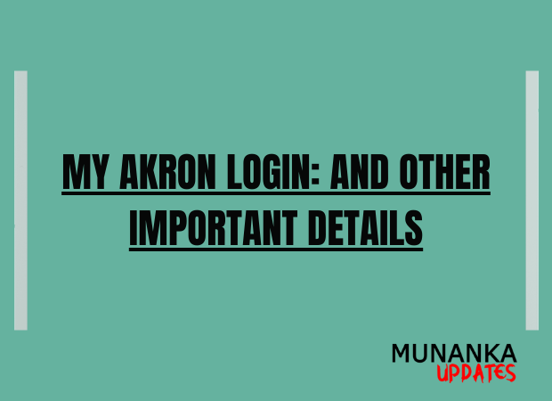 My Akron Login: University of Akron