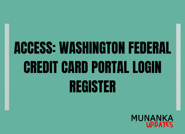 Washington Federal Credit Card